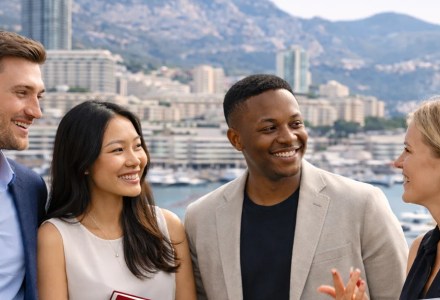 MBA students at Monaco