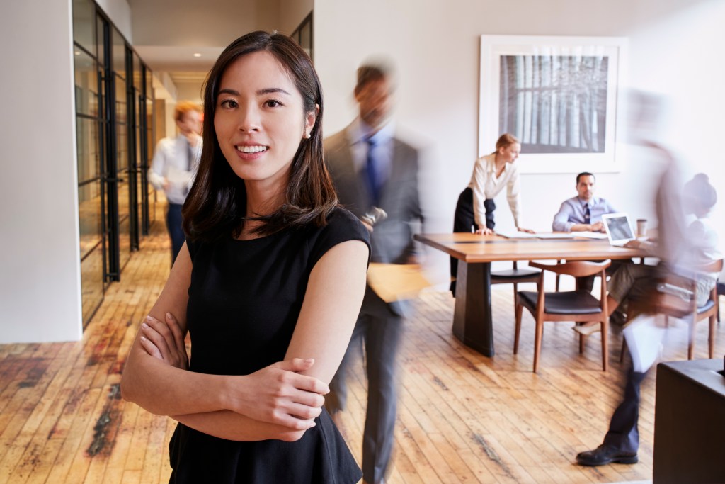 Woman at office