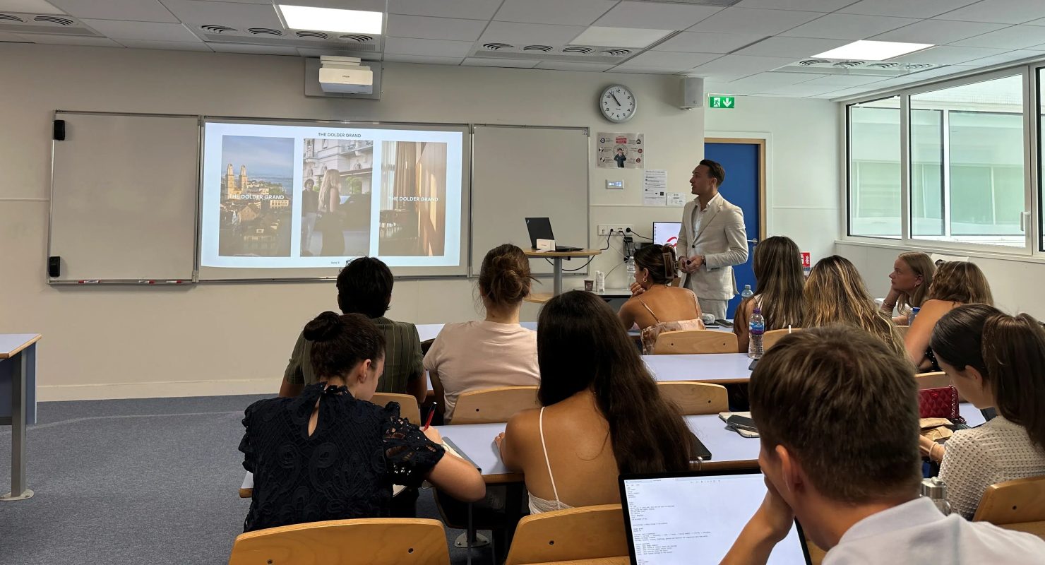 IUM Summer School x The Dolder Grand Hotel